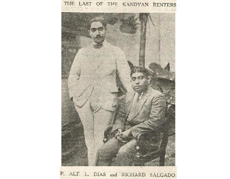 Last of the Kandyan Arrack Renters (1922) P. Alf Dias & Richard Salgado