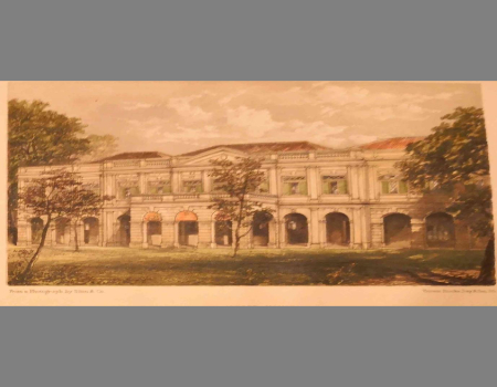 Alfred House in 1870. Photo by Slimm & Company - Courtesy Duke of Edinburgh in Ceylon. John Capper 1871