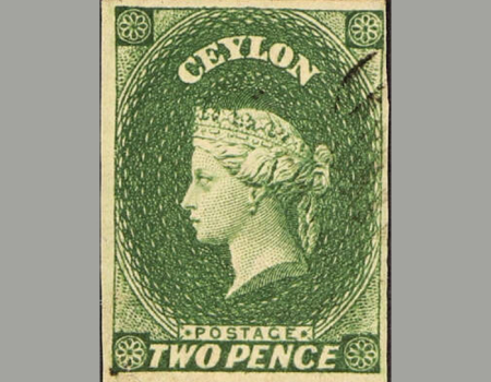 The most prized collection of Ceylon stamps is of the British Penny denominations