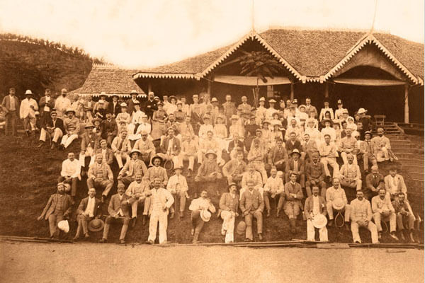 Group photograph of the Darrawella Club from the 1880s, found among Henry’s possessions
