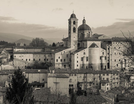 View of Urbino city. Photo: Buffy1982/ Getty Images
