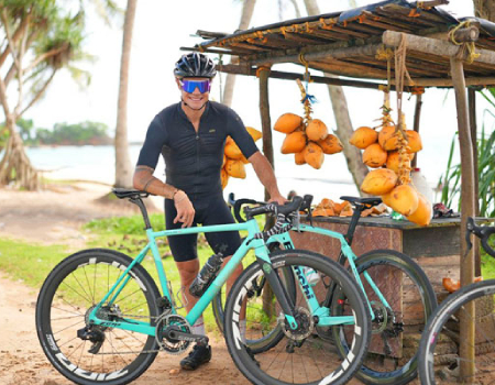 Nicolas Roche exploring Sri Lanka on bike with Resplendent Ceylon’s new cycling tour
