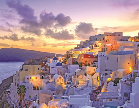 When you picture Greece, you picture Santorini. Its blue and white houses and cobblestone paths are what holiday dreams are made of. Contributed