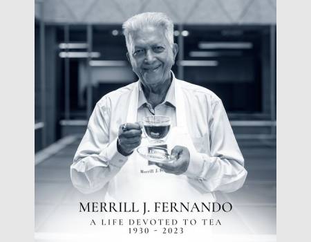 Iconic tea maker Merrill J Fernando, founder of Dilmah, dies aged 93