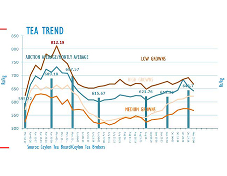 Sri Lanka’s Ceylon tea prices dip as Russian winter buying slows