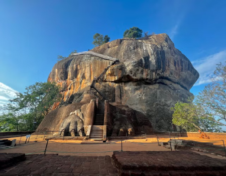 Peak season: The Lion Rock monument reaches almost 200 metres high