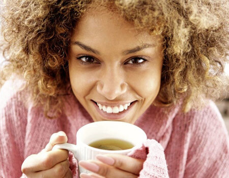 With green tea, you still get around 60 to 80 per cent of the active compounds after brewing for two to three minutes