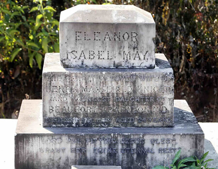 Eleanor’s grave