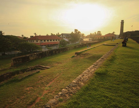 Gaelle Fort. One of the best places to visit in Sri Lanka