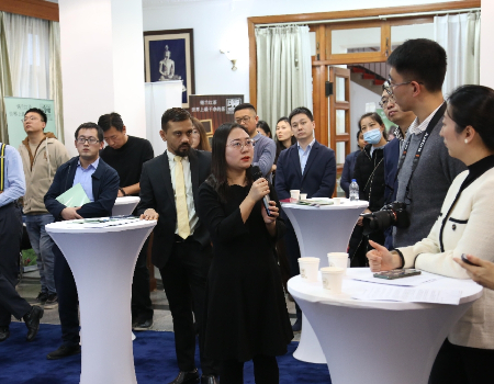 Sri Lanka Embassy in Beijing Hosts a Tea and Tourism Promotion Networking Event