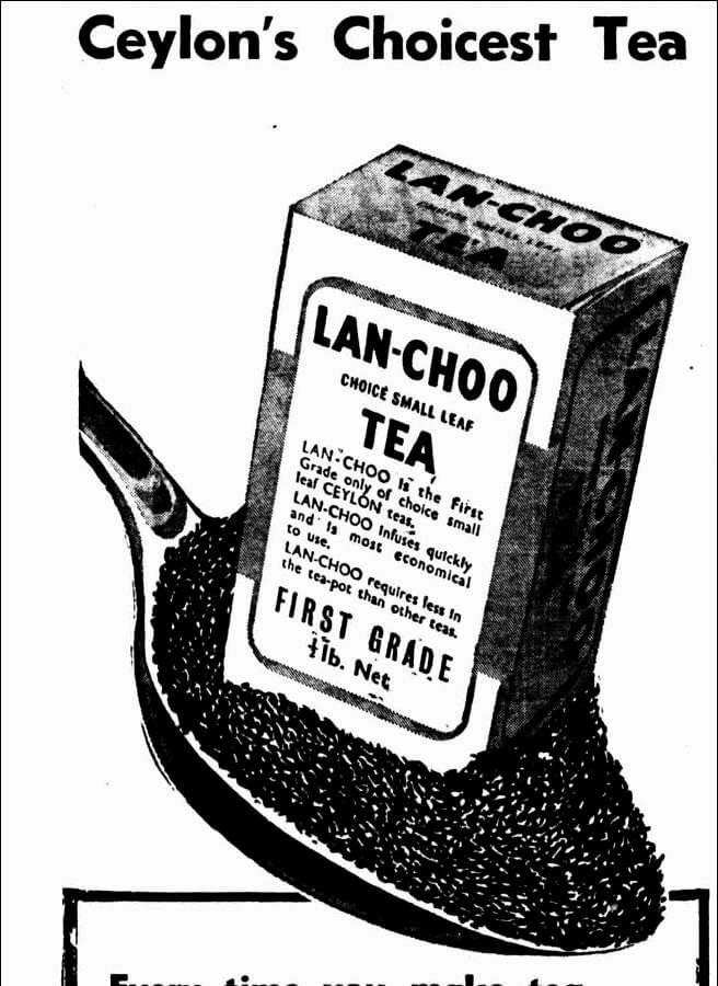 38.Lan-Choo Ceylon's Choicest Tea