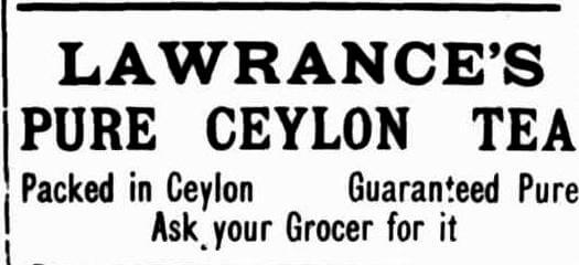 45.Lawrance's Pure Ceylon Tea