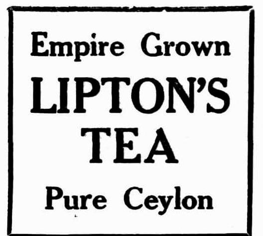 49.Empire Grown Lipton's Tea
