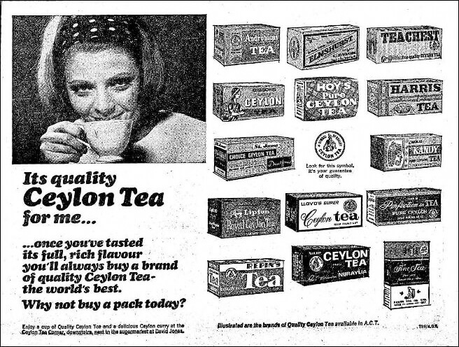 56.It's Quality Ceylon Tea For Me