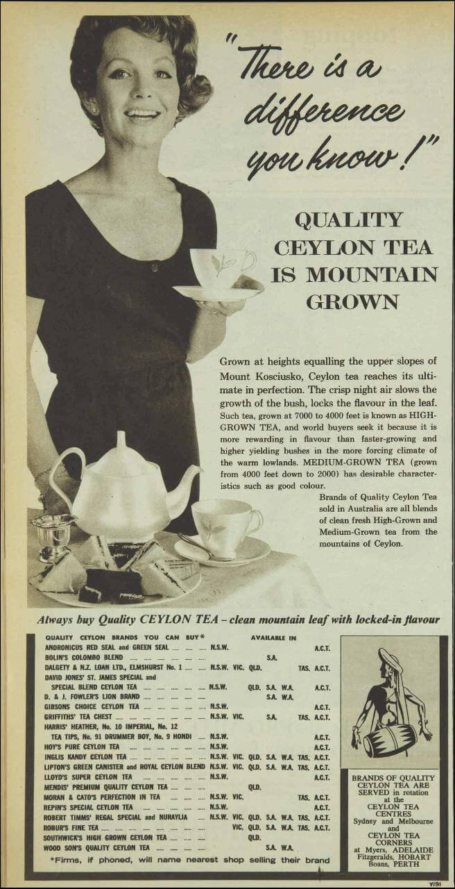 62.Quality Ceylon Tea is Mountain Grown