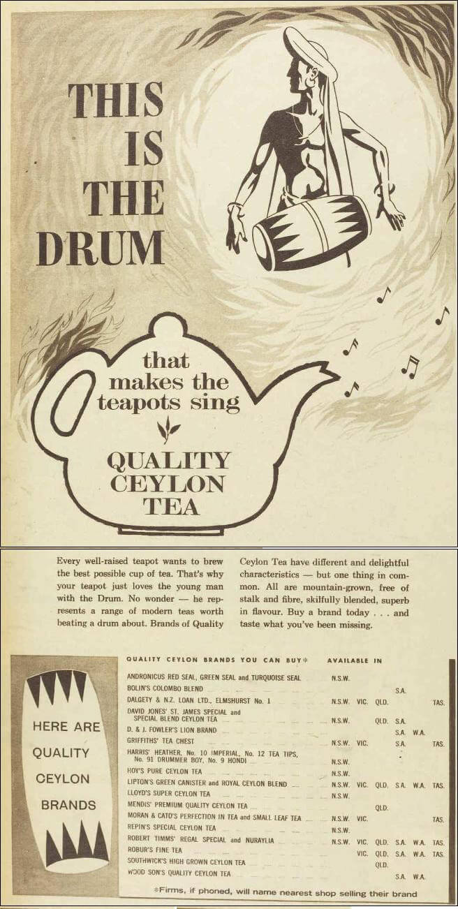 67.This is the Drum - Quality Ceylon Tea
