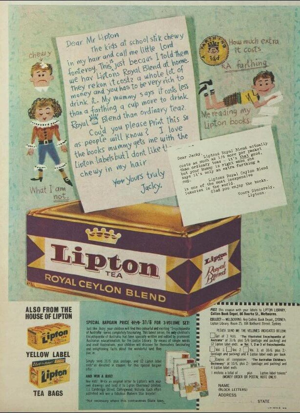 69.Lipton Tea Royal Ceylon Blend