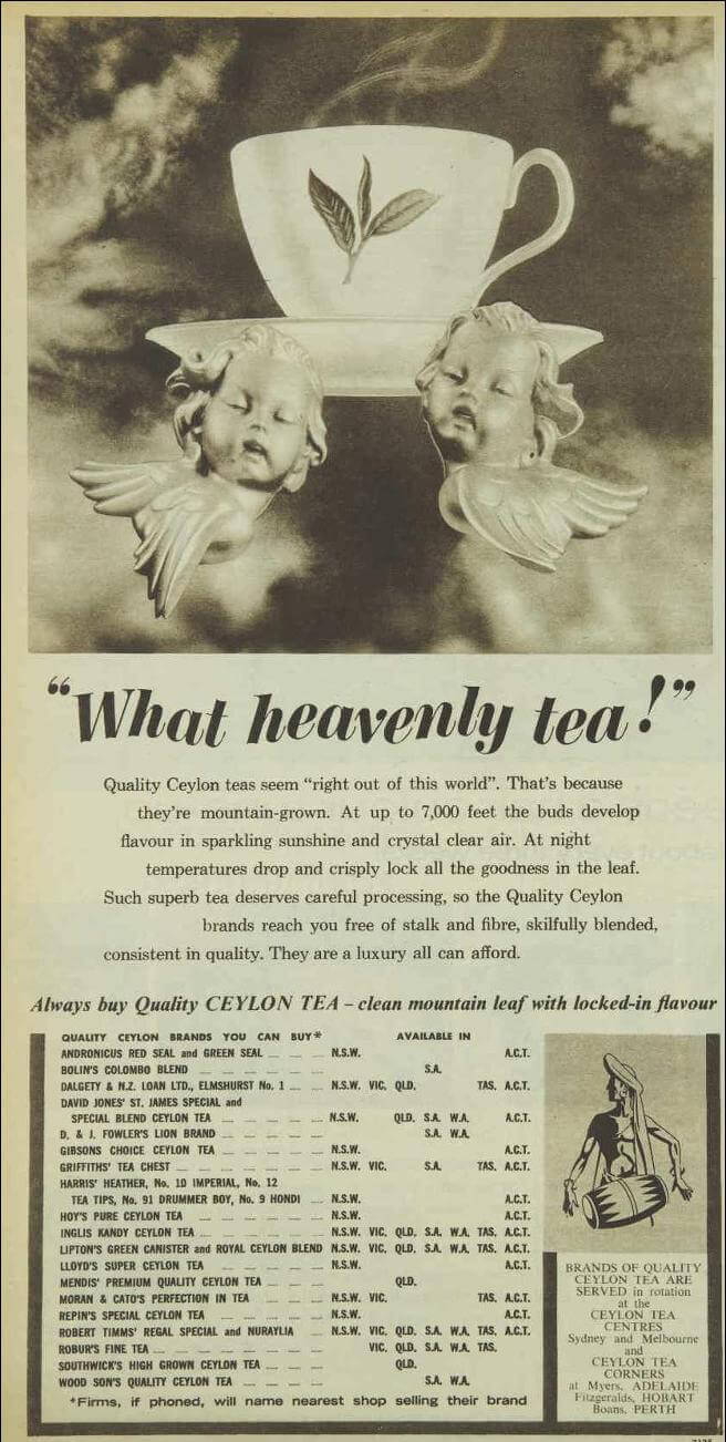71.What heavenly tea!