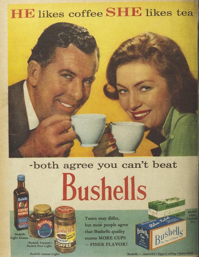73.Bushells - He likes coffee she likes tea