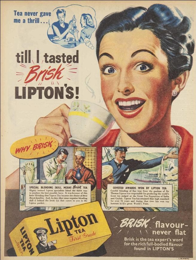84.Lipton's - Till I tasted brisk