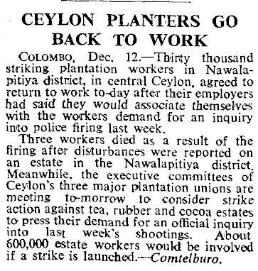 24.Ceylon Planters go back to work