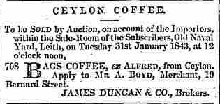 33.Ceylon Coffee - Auction by James Duncan & Co